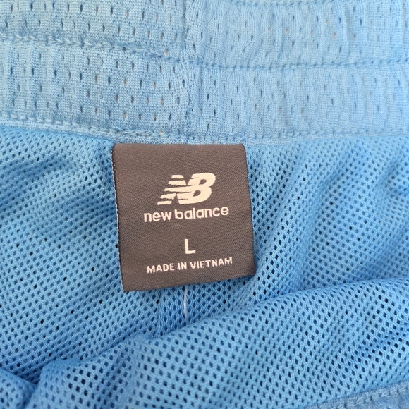 New Balance Klutch Athletics UNC Blue Mesh Standard Fit Basketball Shorts Large - Picture 2 of 12